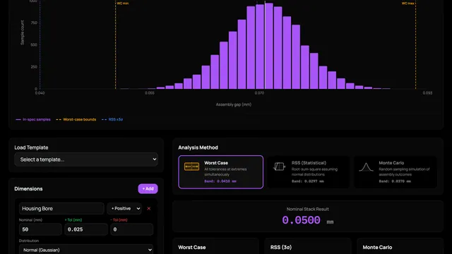 Tolerance Stack-Up preview
